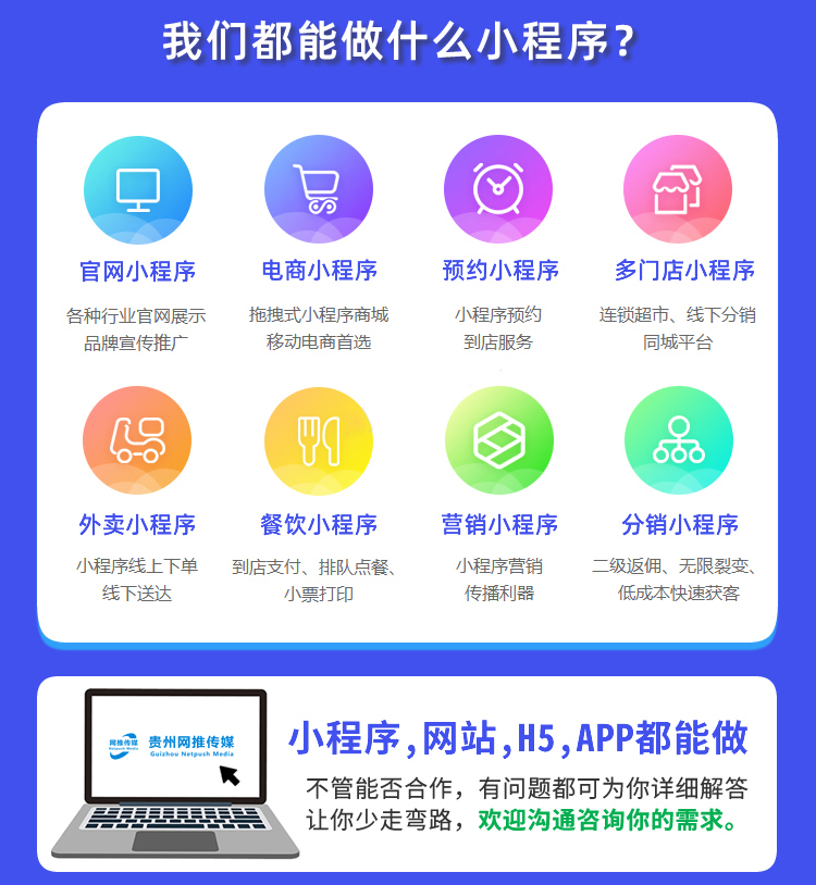 小程序开发宣传图展示